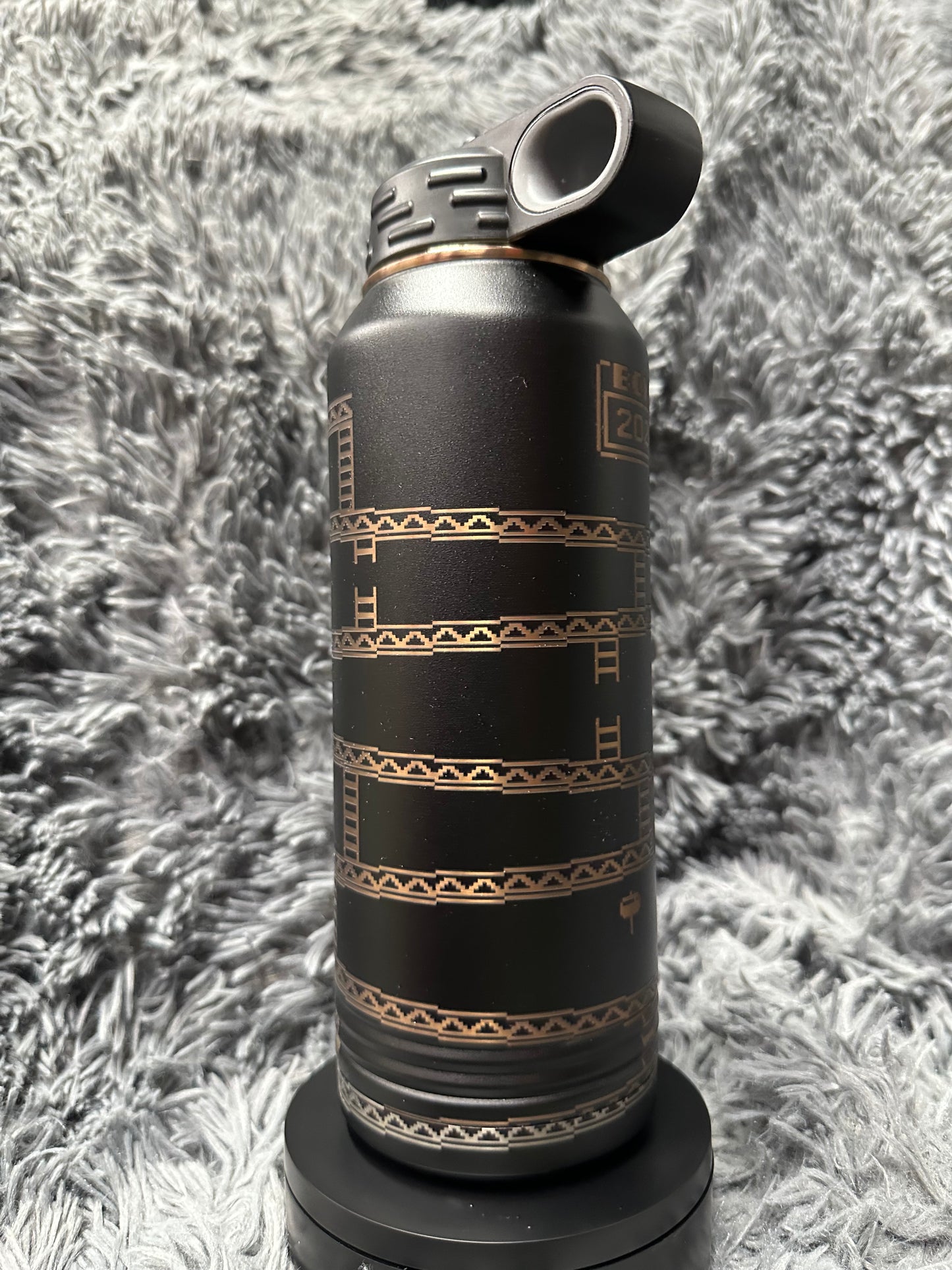 32 oz Stainless Water Bottle Rose Gold - Retro Kong