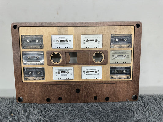 24" Cassette Tape Display Wall Art